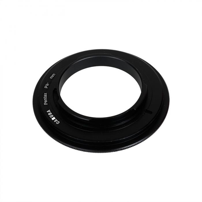 Objektīvu adapteri - Caruba Reverse Ring Pentax PK - 49mm - ātri pasūtīt no ražotāja