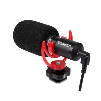 New products - Feelworld FM8 Mini Universal Microphone for Camera & Smartphone - quick order from manufacturer