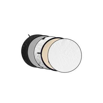 Foldable Reflectors - Godox 5-in-1 Soft Reflector Soft Gold, Silver, Black, White, Transparent - 60cm - quick order from manufacturer
