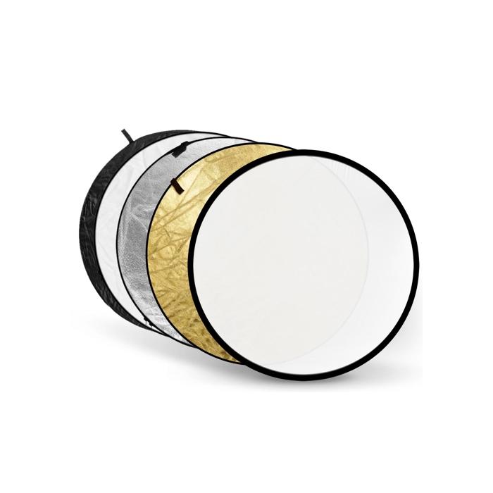 Saliekamie atstarotāji - Godox 5-in-1 Reflector Gold, Silver, Black, White, Transparent - 80cm - купить сегодня в магазине и с д
