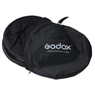 Складные отражатели - Godox 5-in-1 Reflector Gold, Silver, Soft Gold, White, Transparent- 80cm - быстрый заказ от производителя