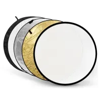 Foldable Reflectors - Godox 5-in-1 Reflector Gold, Silver, Black, White, Transparent - 110cm - quick order from manufacturer Best choise selected by expertsFoldable Reflectors - Godox 5-in-1 Reflector Gold, Silver, Black, White, Transparent - 110cm - quick order from manufacturer Best choise selected by experts