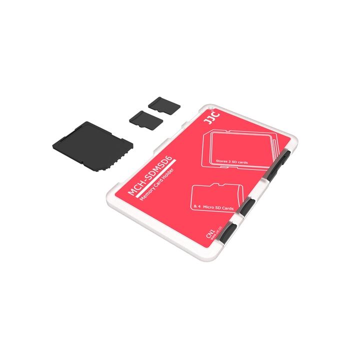 New products - JJC MCH-SDMSD6CN Memory Card Holder - quick order from manufacturer