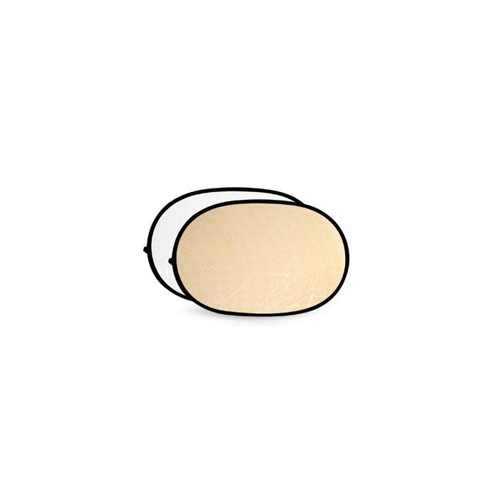 Saliekamie atstarotāji - Godox mīksts zelts & baltais Atstarotājs Disc - 80 x1 20cm - perc šodien veikalā un ar piegādi