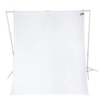 Backgrounds - Westcott Wrinkle-Resistant 2.7 x 6.1m High-Key White Backdrop - quick order from manufacturer