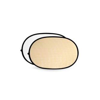 Foldable Reflectors - Godox Soft Gold & White Reflector Disc - 120X180cm - quick order from manufacturer