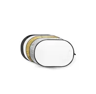 Saliekamie atstarotāji - Godox 5 in 1 Goud, Zilver, Zwart, Wit, Transparant Reflector disc 100x150cm RFT 05 100150 - купить сегоSaliekamie atstarotāji - Godox 5 in 1 Goud, Zilver, Zwart, Wit, Transparant Reflector disc 100x150cm RFT 05 100150 - купить сего