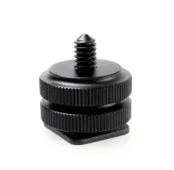 Turētāji - Caruba hotshoe adaptor - Universal hotshoe -> 1/4 male screw thread - быстрый заказ от производителяTurētāji - Caruba hotshoe adaptor - Universal hotshoe -> 1/4 male screw thread - быстрый заказ от производителя