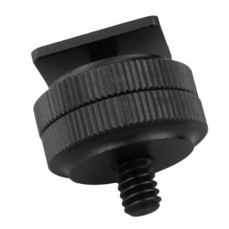 Holders Clamps - Caruba hotshoe adaptor - Universal hotshoe -> 1/4" male screw thread - buy today in store and with delivery