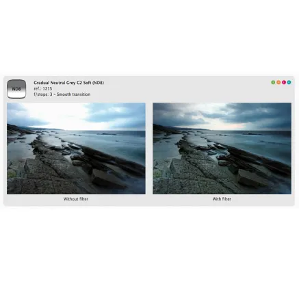 Cokin Filter Z121S Neutral Grey G2 soft (ND8) (0.9)