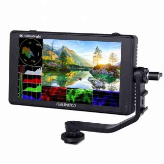 LCD monitori filmēšanai - Feelworld 6" 4K LUT6 HDMI Ultra Bright Monitor - ātri pasūtīt no ražotāja
