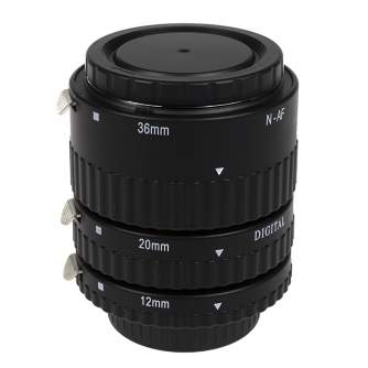 Makro fotografēšana - Meike Extension Tube Set Eco - Canon - ātri pasūtīt no ražotāja