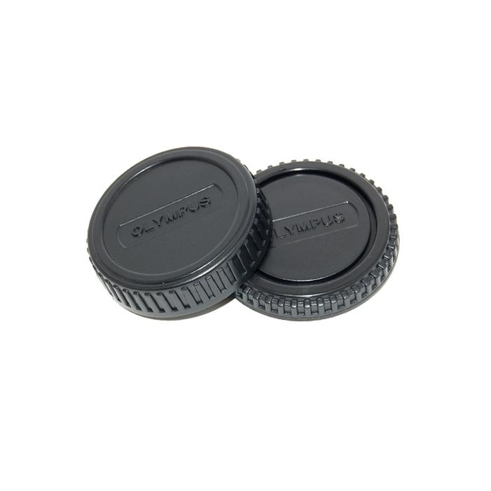 Camera Protectors - Caruba Rear Lens and Body Cap for Olympus - quick order from manufacturer