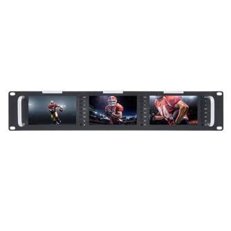 LCD мониторы для съёмки - Feelworld T51 Triple Rack Monitor - быстрый заказ от производителя