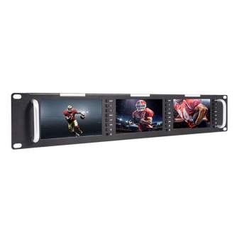 LCD мониторы для съёмки - Feelworld T51 Triple Rack Monitor - быстрый заказ от производителя