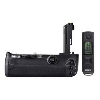 Kameru bateriju gripi - Meike Battery Grip Canon EOS 5D S Remote (BG-E11) - ātri pasūtīt no ražotāja