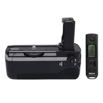 Kameru bateriju gripi - Meike Battery Grip Sony A7 / A7R Remote (VG-C1EM) - ātri pasūtīt no ražotāja