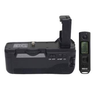 Kameru bateriju gripi - Meike Battery Grip VG-C2EM Sony A7II / A7RII Pro Remote - ātri pasūtīt no ražotāja