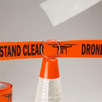 New products - Hoodman Drone Tape Clips + Drone Flight Zone Tape - quick order from manufacturer