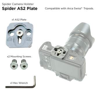 Sortimenta jaunumi - Spider SpiderPro AS-RC2 Plate - ātri pasūtīt no ražotāja