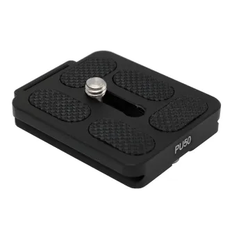 Statīvu aksesuāri - Caruba Tripod Plate PU50B with Strap Buckle - ātri pasūtīt no ražotāja