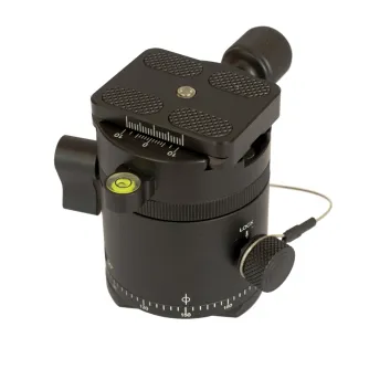 Sortimenta jaunumi - Caruba Panoramic Head Click System - rotating top ring & quick release (DH-55) - ātri pasūtīt no ražotāja