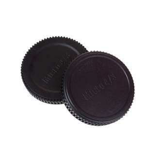 Lens Caps - Caruba Rear Lens and Body Cap for Olympus M4/3 - quick order from manufacturer