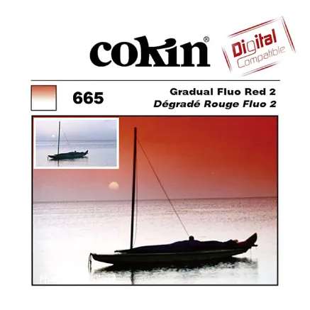 Cokin Filter P665 Gradual Fluo Red 2