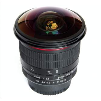 Lenses - Meike MK-8mm F3.5 Canon EF mount - quick order from manufacturer