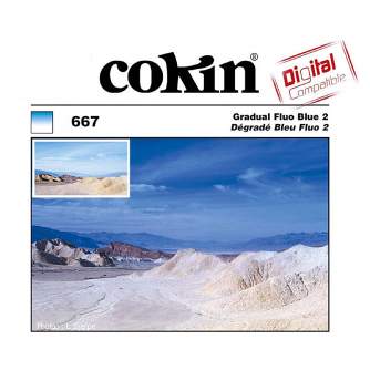 Kvadrātiskie filtri - Cokin Filter Z667 Gradual Fluo Blue 2 - ātri pasūtīt no ražotāja