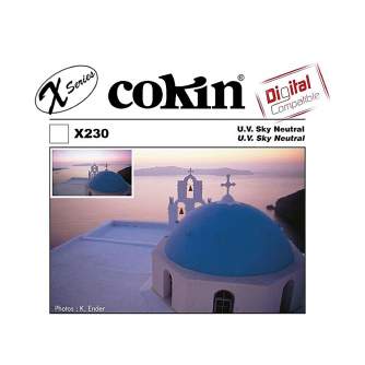 Square and Rectangular Filters - Cokin Filter X230 U.V. Sky Neutral (Totally neutral UV) - quick order from manufacturer