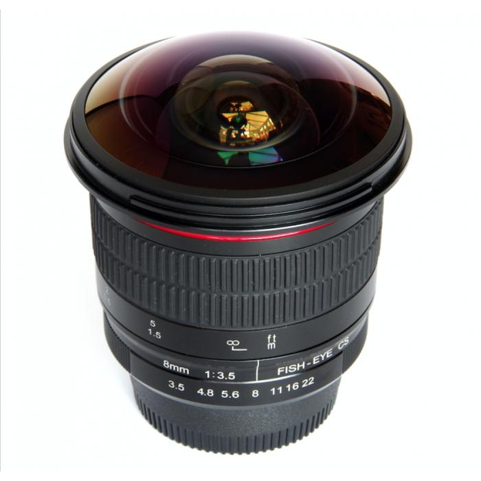 Lenses - Meike MK-8mm F3.5 Nikon mount - quick order from manufacturer