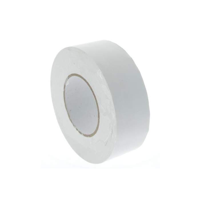 Other studio accessories - Falcon Eyes Gaffer Tape White 5 cm x 50 m - quick order from manufacturer