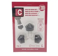New products - Caruba 3/8" Statief Voetje - Rubber / 25mm (3 stuks) - quick order from manufacturerNew products - Caruba 3/8" Statief Voetje - Rubber / 25mm (3 stuks) - quick order from manufacturer