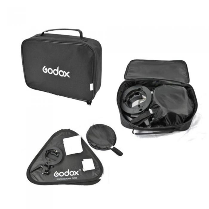 Новые товары - Godox S-type Bracket Bowens + Softbox 80x80cm + Grid - быстрый заказ от производителя