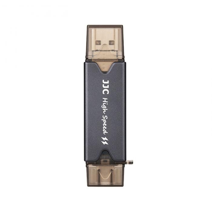 Sortimenta jaunumi - JJC CR-UTC3 GRAY USB 3.0 Card Reader - ātri pasūtīt no ražotāja