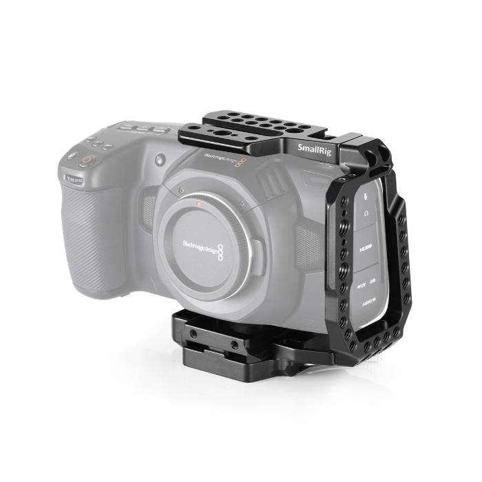 Sortimenta jaunumi - SmallRig 2255 QR Half Cage for Blackmagic Design Pocket Cinema Camera 4K - ātri pasūtīt no ražotāja