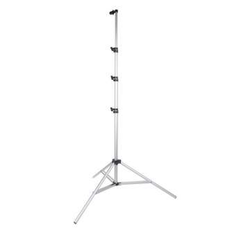 Light Stands - Caruba Reflector Stand Silver met Achtergrond/Reflector clip - quick order from manufacturer