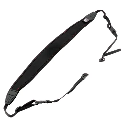 Caruba Camera Neckstrap extra lang + Quick release (Zwart + Rood) CNS 1R