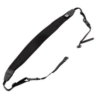 Новые товары - Caruba Camera Neckstrap - extra lang + Quick release (Zwart + Rood) - быстрый заказ от производителя