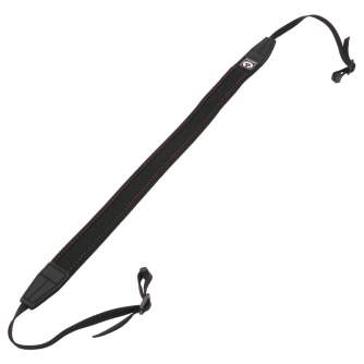 Новые товары - Caruba Camera Neckstrap - Slim Type (Zwart + Rood) - быстрый заказ от производителя