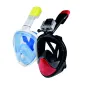 Underwater Photography - Caruba Full Face Snorkel Mask Dual Air - Afneembaar + Action Cam Mount (Roze - S / M) - quick order from manufacturer