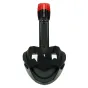 Zemūdens foto - Caruba Full Face Snorkel Masker Pro - Extra Lang + Action Cam Mount (Zwart + Rood - S/M) - быстрый заказ от прои