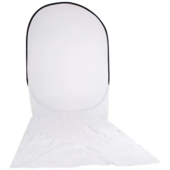 Foto foni - StudioKing Background Board BBT-01 White 150x400 cm - ātri pasūtīt no ražotāja