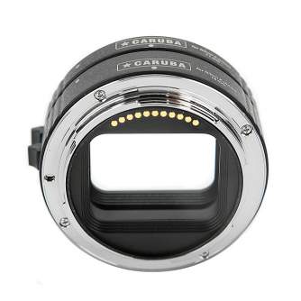 Sortimenta jaunumi - Caruba Extension Tube Set Nikon Chrome (Type II) Z-Mount (for Nikon Z-mount cameras) - ātri pasūtīt no ražotāja