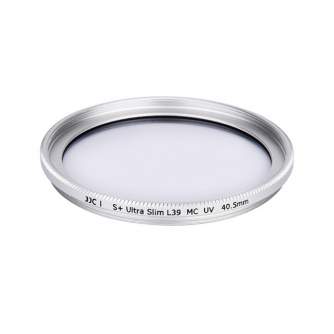 UV aizsargfiltri - JJC S+ L39 Ultra-SlimMC UV Filter 40.5mm - Silver - ātri pasūtīt no ražotāja
