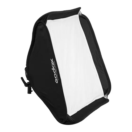 Godox S2 type Bracket Bowens + Softbox 80x80cm SGUV8080