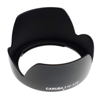 Lens Hoods - Caruba EW-63II Black - quick order from manufacturer