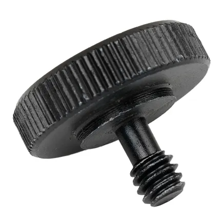 Caruba Adapterschroef 1/4M 1/4F met Metalen Grip Zwart AS 2