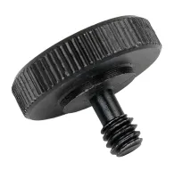 Sortimenta jaunumi - Caruba Adapter Screw 1/4"M - 1/4"F with Metal Grip - Black - ātri pasūtīt no ražotājaSortimenta jaunumi - Caruba Adapter Screw 1/4"M - 1/4"F with Metal Grip - Black - ātri pasūtīt no ražotāja